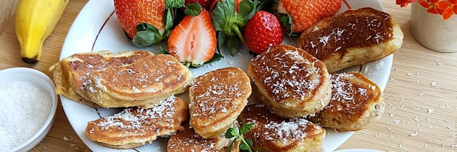 BANANA EMPANADA NA MASSA DE PANQUECA